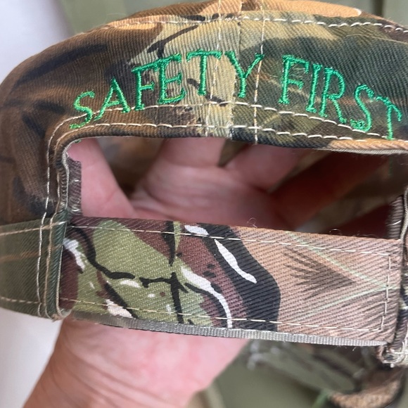 Cam Baseball Cap, Size: adjustable, Color: diff. Greens/browns, Camouflage - Picture 7 of 7